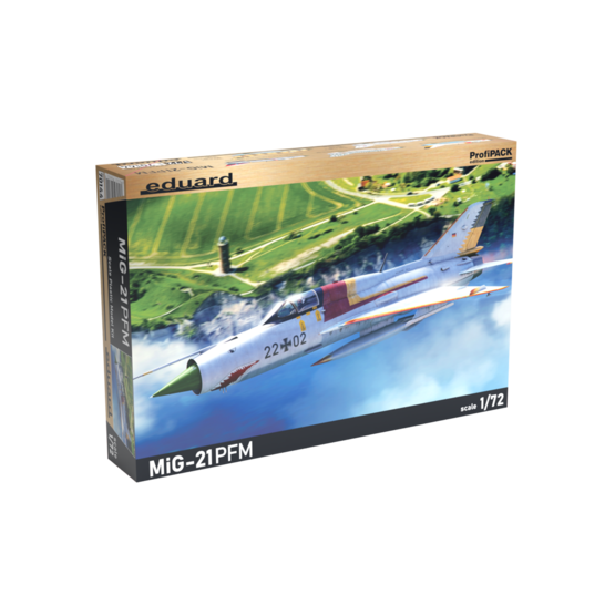 Eduard 1/72 MiG-21PFM Profipack Plastic Model Kit [70144]