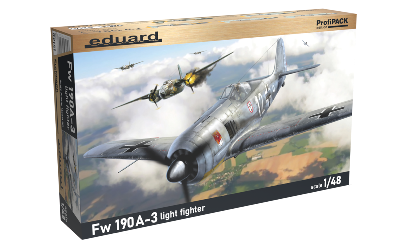 Eduard 1/48 Fw 190A-3 light fighter Photo etched parts [82141]