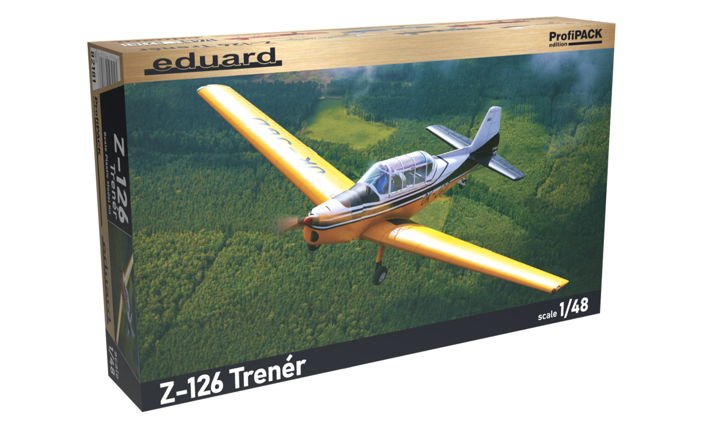 Eduard 1/48 Z-126 TrenÃƒÂ©r Plastic Model Kit [82181]