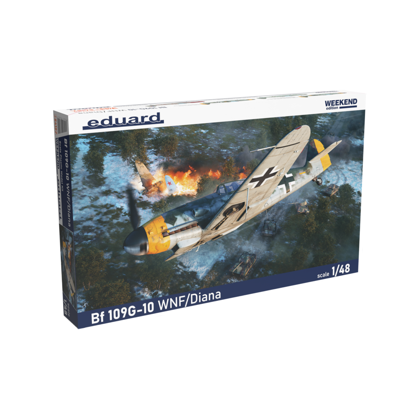 Eduard 1/48 Bf 109G-10 WNF/ Diana Plastic Model Kit [84182]