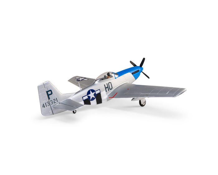 E-Flite P-51D Mustang 1.2m with SAFE Select, BNF Basic, EFL089500