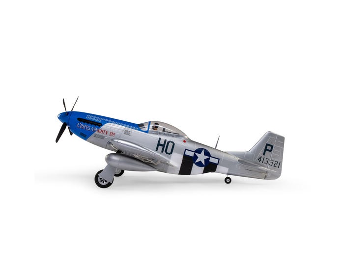 E-Flite P-51D Mustang 1.2m with SAFE Select, BNF Basic, EFL089500