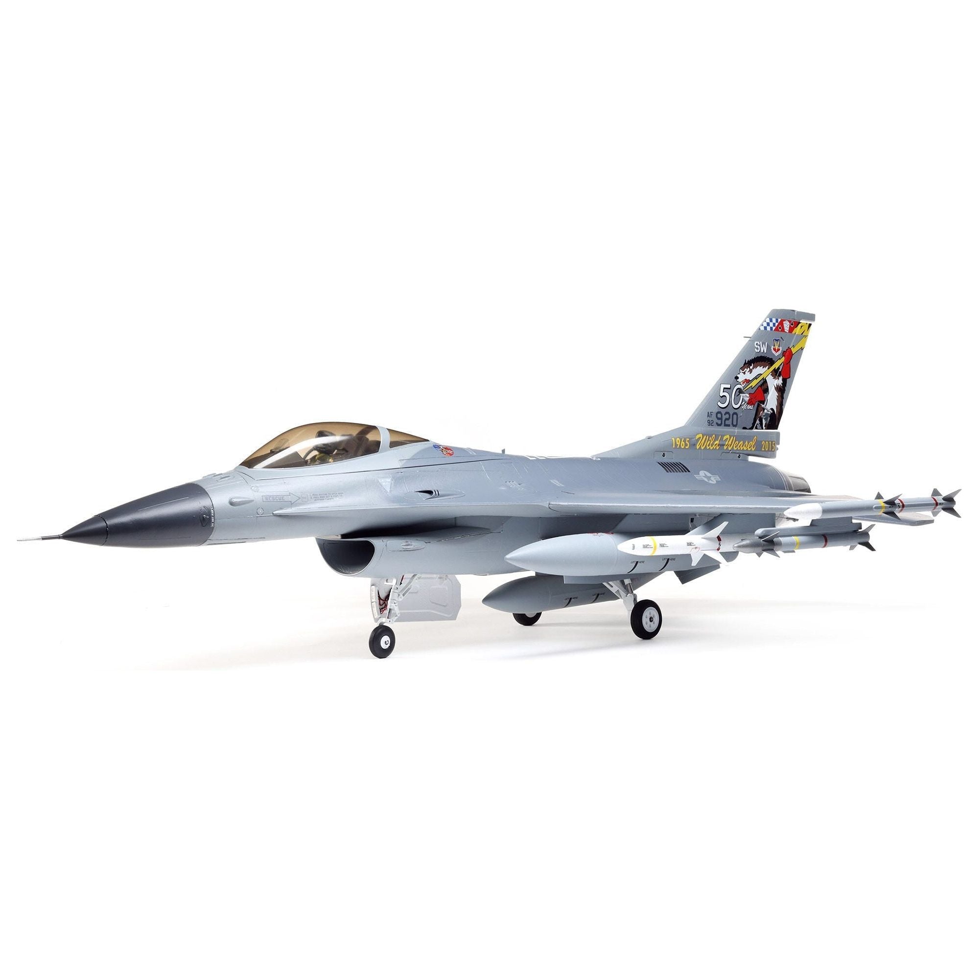 E-Flite F-16 Falcon 80mm EDF with Smart Technology BNF Basic EFL87850