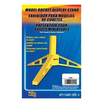 Estes Mini Engine Model Rocket Display Stand (3 pk) Model Rocket Accessory