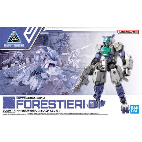 BANDAI 30MM 1/144 eEXM-S01U Forestieri 01