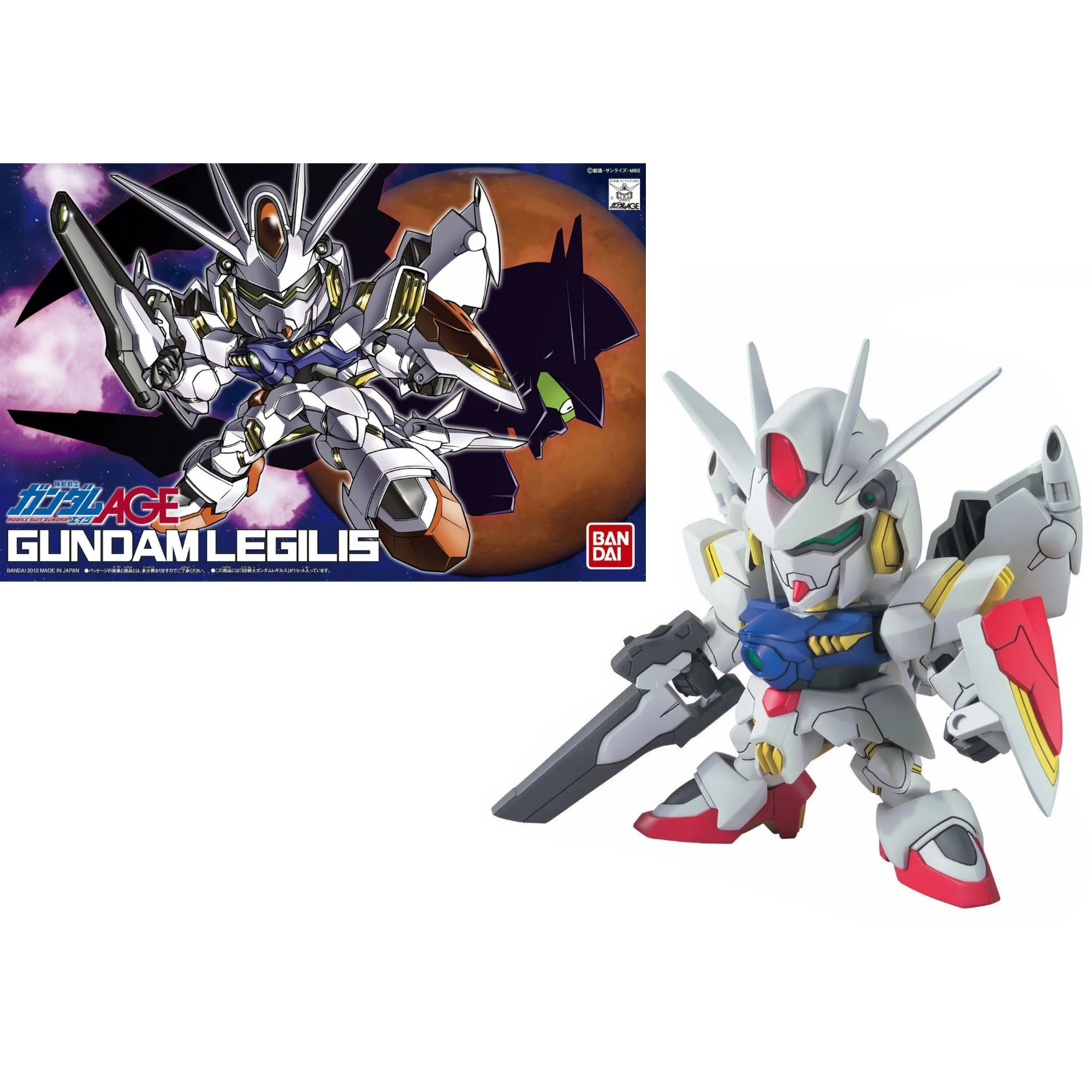 BANDAI BB374 GUNDAM LEGILIS