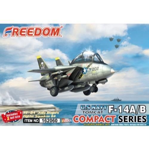 Freedom Models Egg F-14A/B Tomcat, VF-84 Jolly Rogers Plastic Model Kit