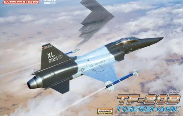 Freedom Models 1/48 TF-20B Tiger Shark Adv trainer, USAF WHIF Fantasy Plastic Model Kit