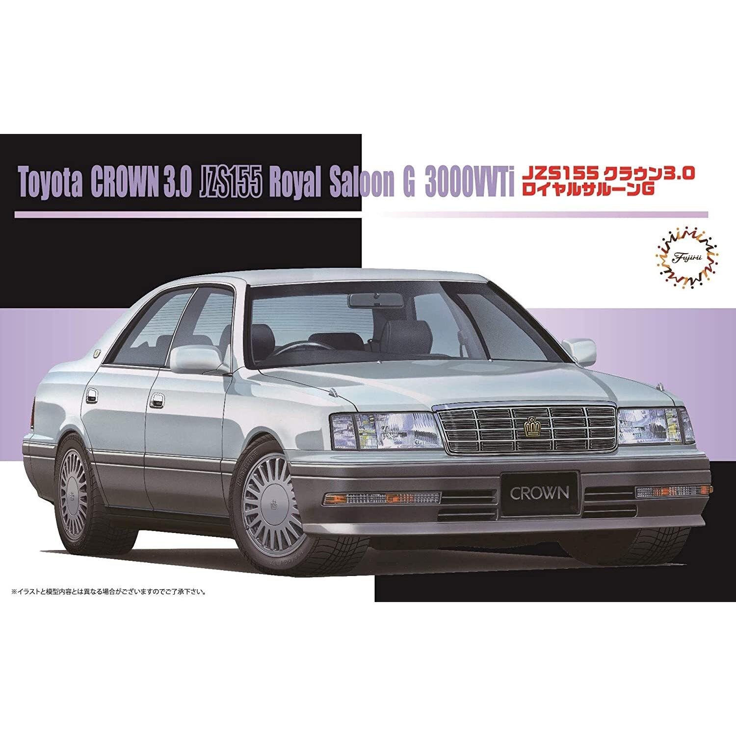 FUJIMI 1/24 Toyata Crown 3.0 Royal Saloon G (JZS155) (ID-271) Plastic Model Kit [04608]