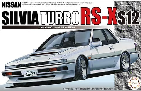 FUJIMI 1/24 Nissan Silvia Turbo RS-X [ID-76] Plastic Model Kit