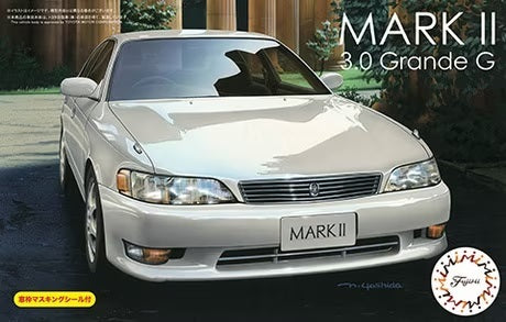 FUJIMI 1/24 Toyota Mark.II 3.0 Grande G w/Window Frame Masking (ID-118) Plastic Model Kit