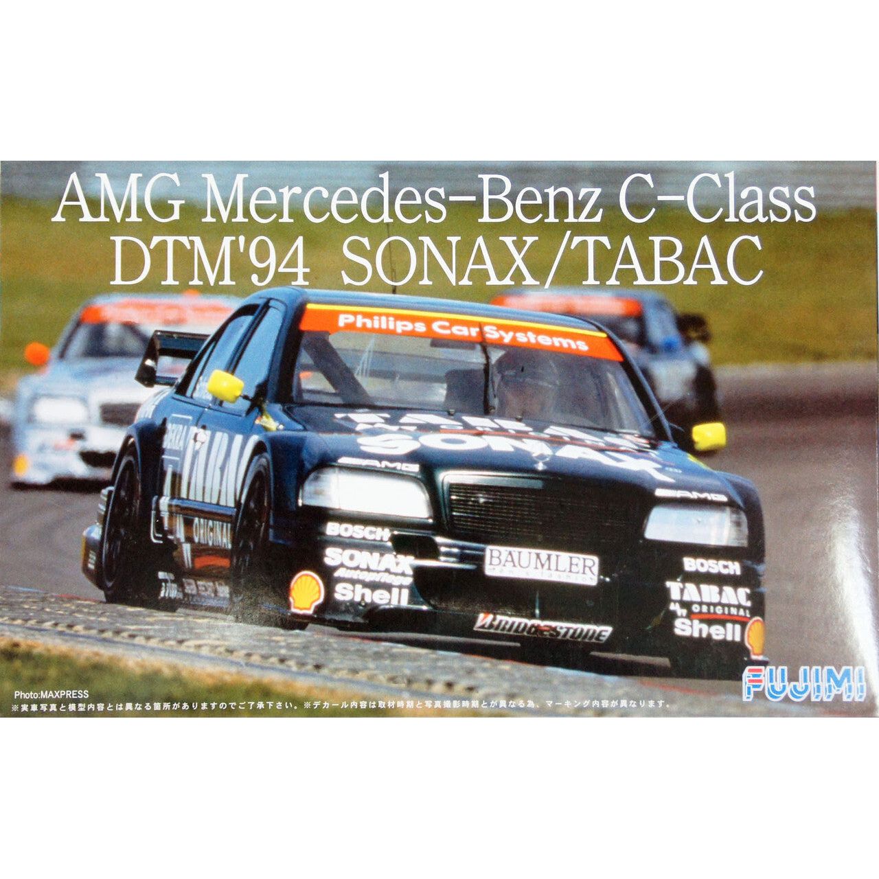 Fujimi 1/24 AMD Mercedes-Benz C-class DTM'94 SONAX/TABAC (TCSP-2) Plastic Model Kit