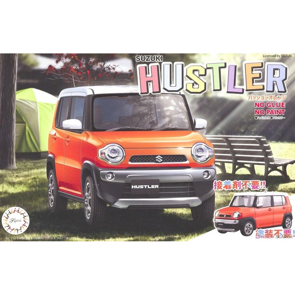 Fujimi 1/24 Suzuki Hustler (Passion Orange) (C-NX-2) Plastic Model Kit