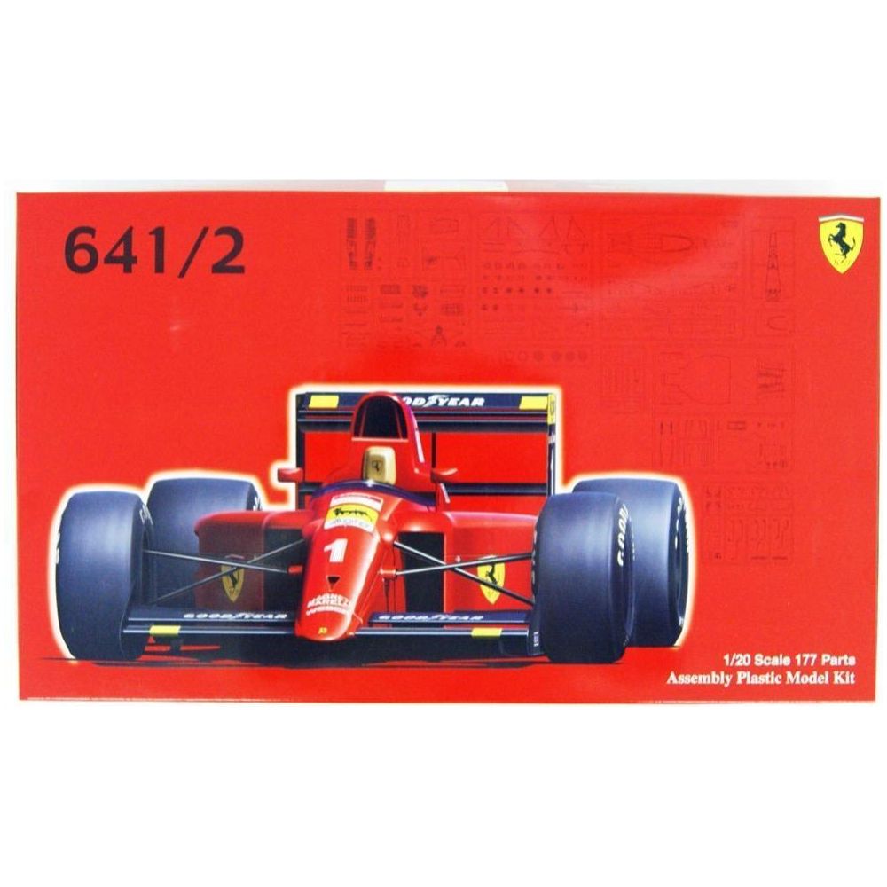 Fujimi 1/20 Ferrari 641/2 (Mexico GP/France GP) (GP-26) Plastic Model Kit