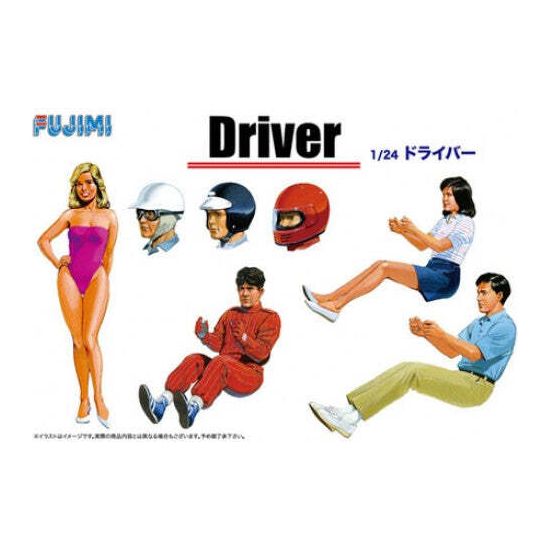 FUJIMI 1/24 Driver (Accessory) (GT-4) Plastic Model Kit