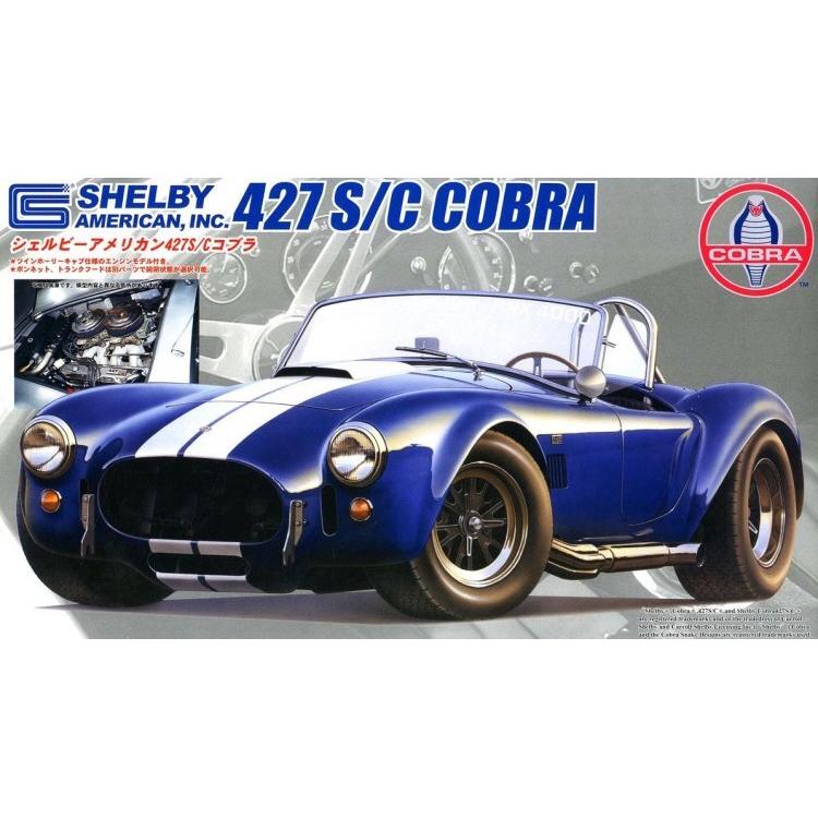 Fujimi 1/24 Cobra 427SC (with engine model) (RS-5) Plastic Model Kit [12670]