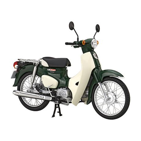 Fujimi 1/12 Super Cub110 (Tasmania Green Metallic) (B-NX-No7) Plastic Model Kit [14197]