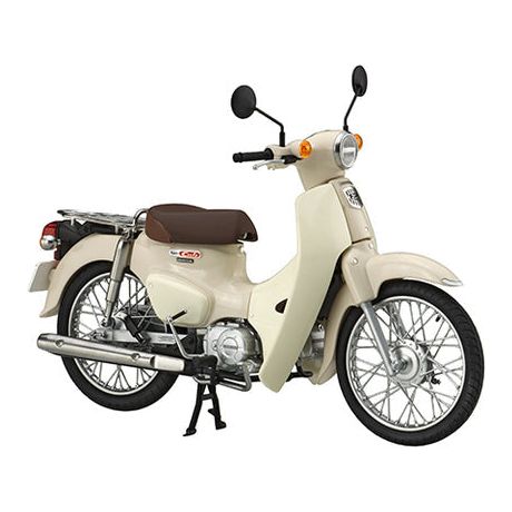 Fujimi 1/12 Super Cub110 (Virgin Beige) (B-NX-No8) Plastic Model Kit [14198]