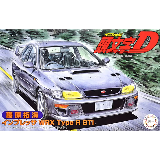 Fujimi 1/24 Impressa WRX TypeR Sti Fujiwara Takumi (ISD-18) Plastic Model Kit [18366]