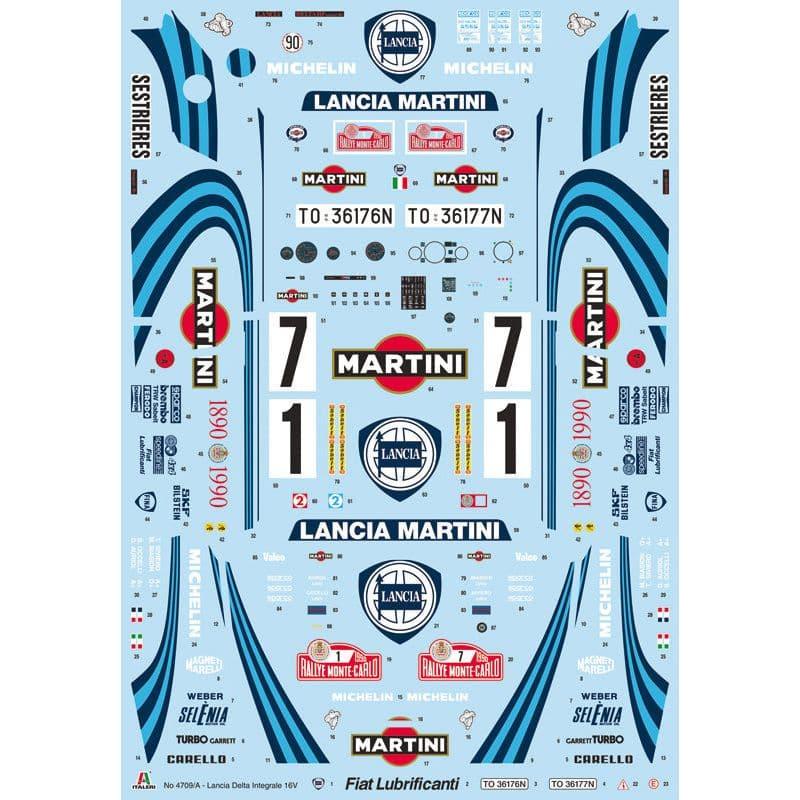 ITALERI 1/12 Lancia Delta HF Integrale 16V