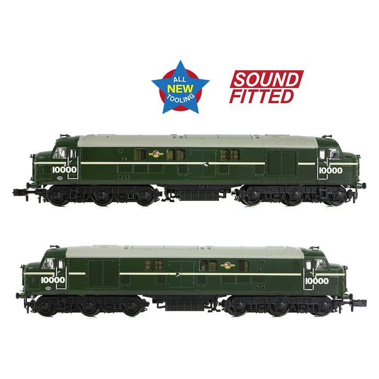 Graham Farish LMS 10000 BR Green (Late Crest)