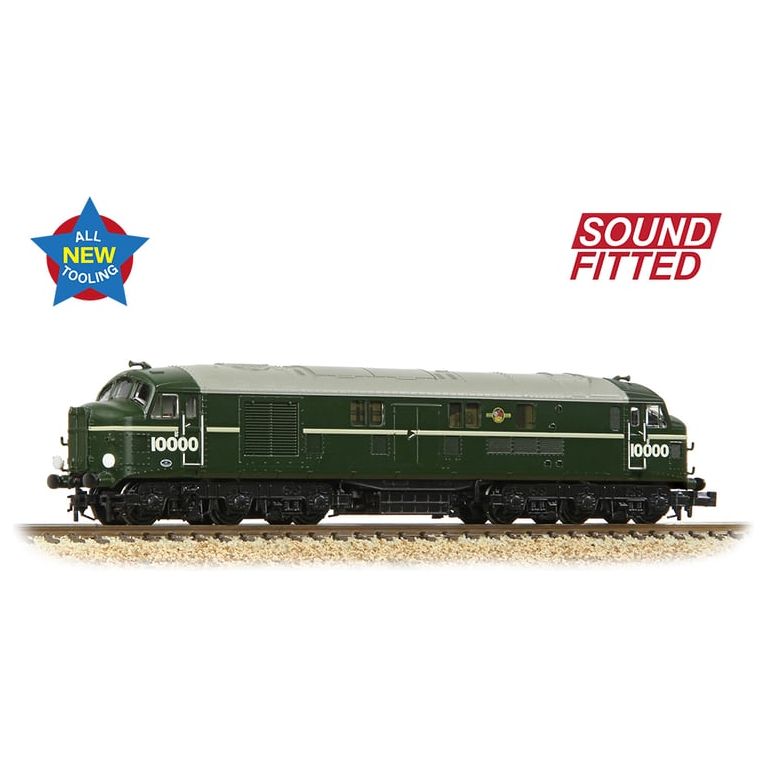 Graham Farish LMS 10000 BR Green (Late Crest)