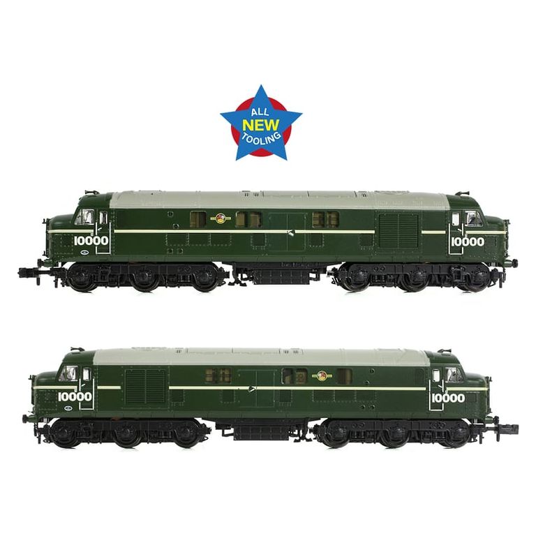 Graham Farish LMS 10000 BR Green (Late Crest)