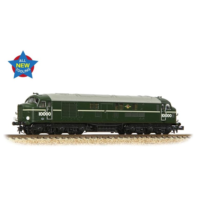 Graham Farish LMS 10000 BR Green (Late Crest)