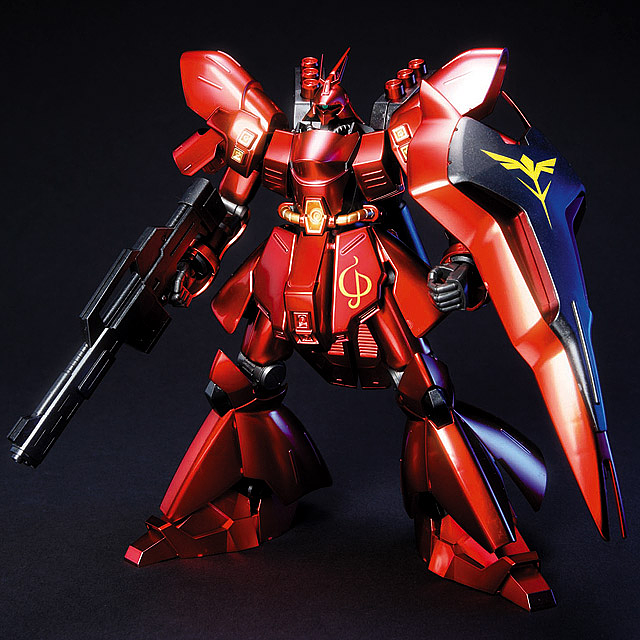 BANDAI 1/144 HGUC Sazabi Metallic Coating Ver.