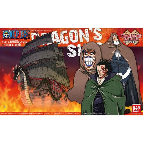 BANDAI One Piece Grand Ship Collection Dragon's Ship