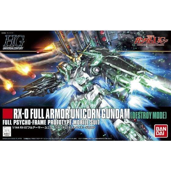 BANDAI 1/144 HGUC Full Armor Unicorn (Destroy Mode)