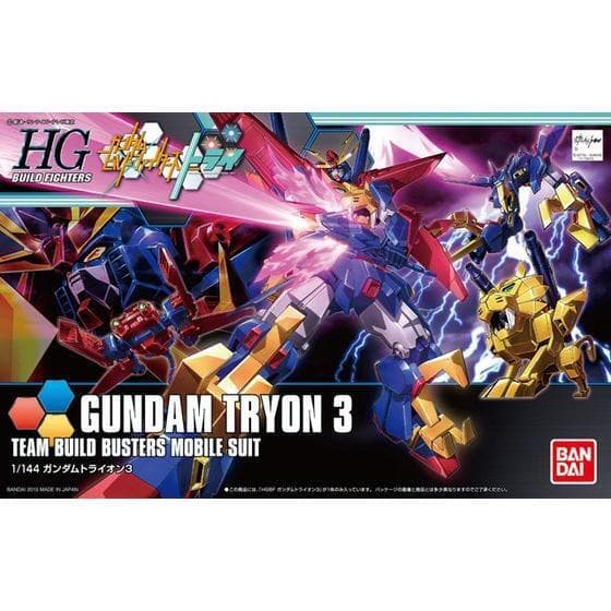 BANDAI HGBF 1/144 GUNDAM TRYON 3