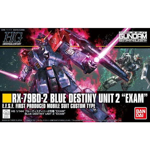 BANDAI HG 1/144 RX-79BD-2 Blue Destiny Unit 2 "Exam"