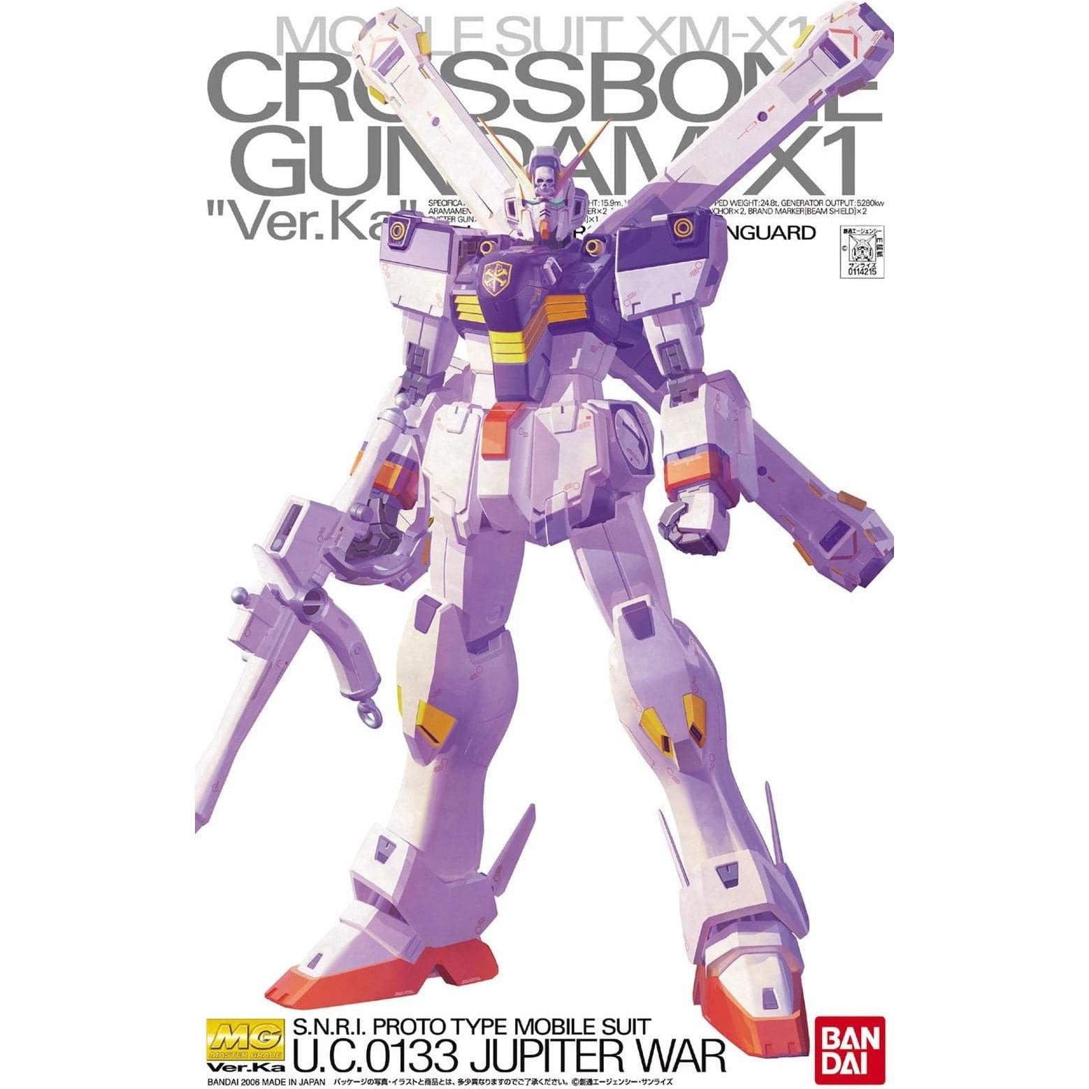 BANDAI MG 1/100 CROSSBONE GUNDAM X-1 ver.Ka