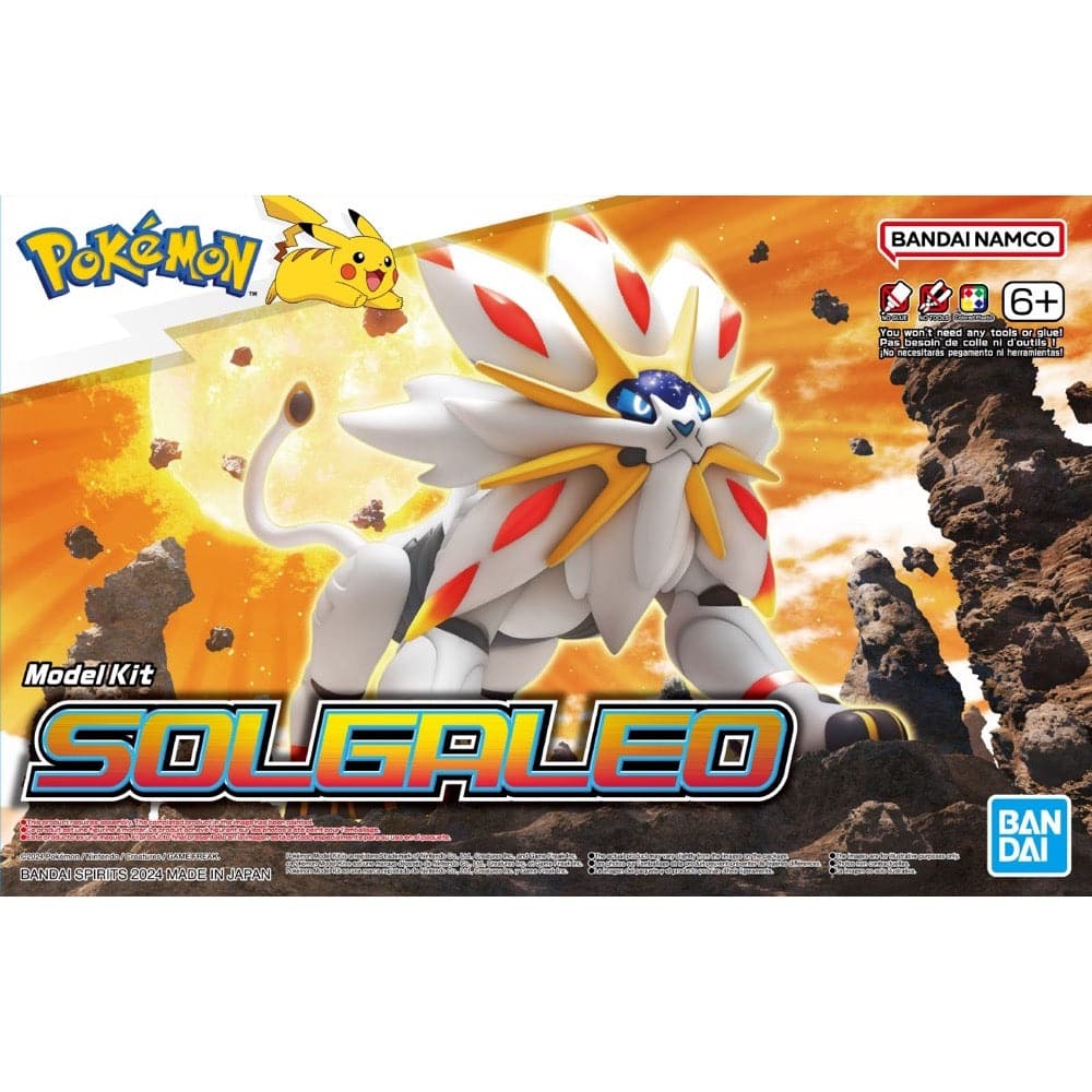 BANDAI Pokemon Model Kit Solgaleo