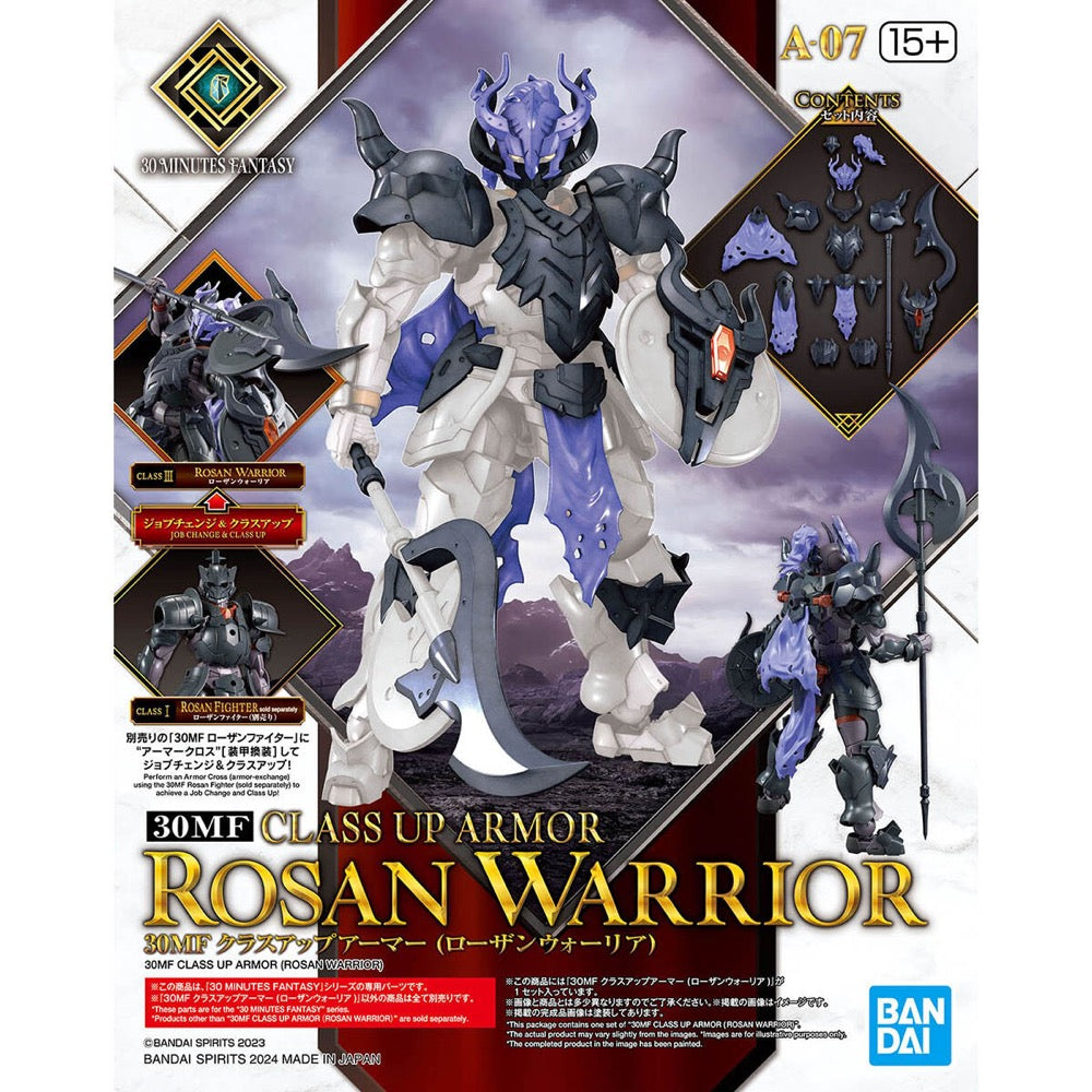 BANDAI 30MF Class Up Armor (Rosan Warrior)