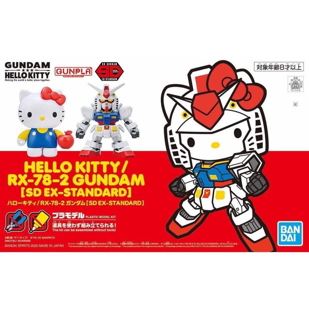 BANDAI Hello Kitty/RX-78-2 Gundam