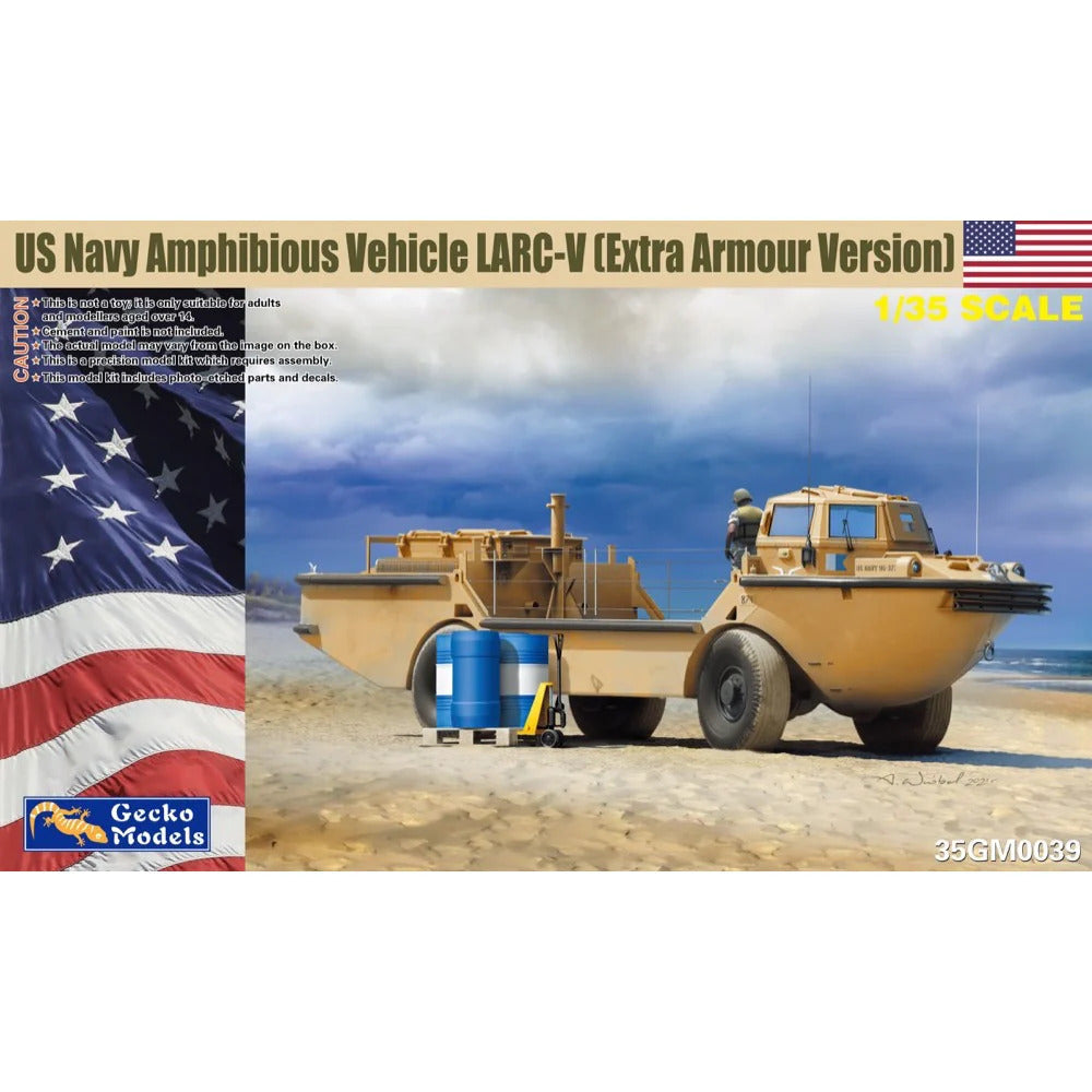 Gecko 1/35 Modern USN LARC-V (Extra Armoured Version) Plastic Model Kit