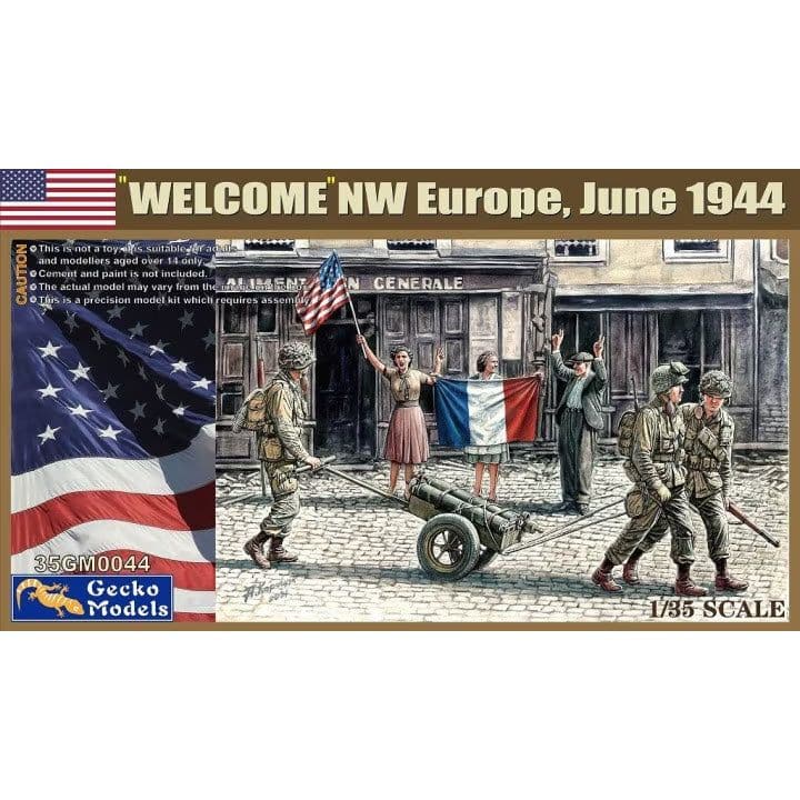 Gecko 1/35 "WELCOME" NW Europe June 1944 Plastic Model Kit