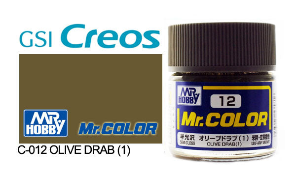 Mr Color Semi Gloss Olive Drab