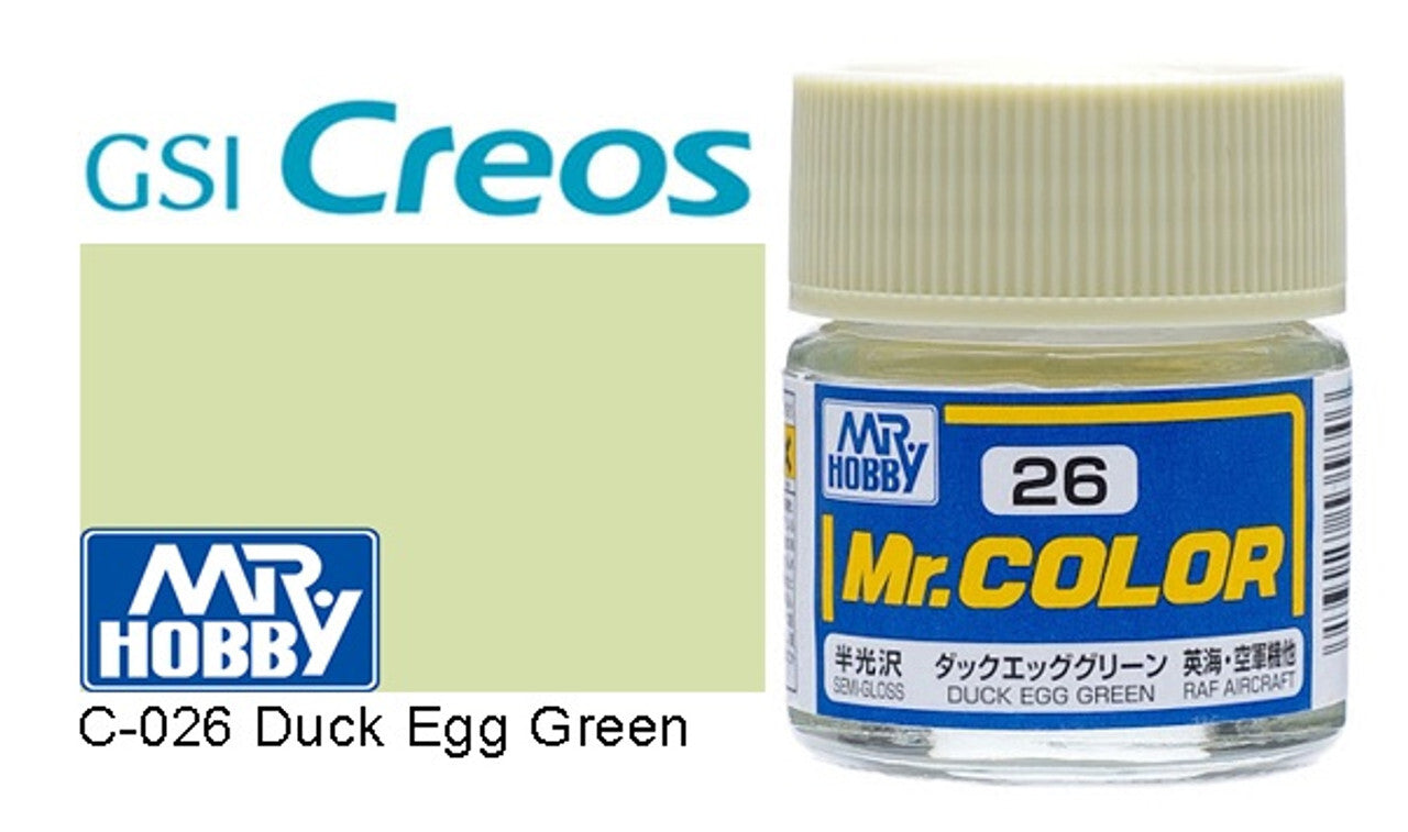 Mr Color Semi Gloss Duck Egg Green