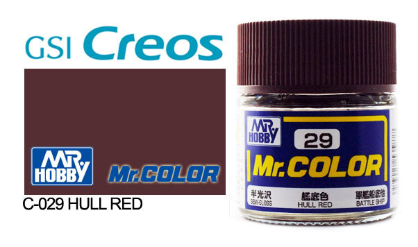 Mr Color Semi Gloss Hull Red