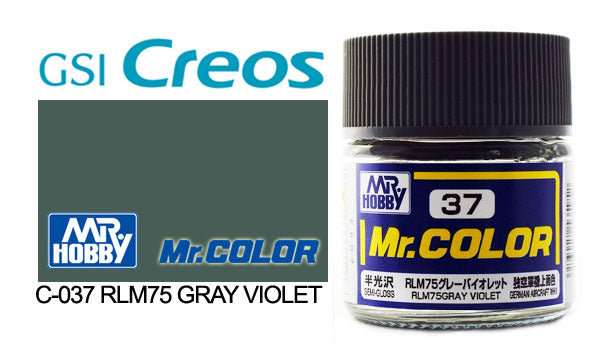 Mr Color Semi Gloss RLM75 Grey Violet