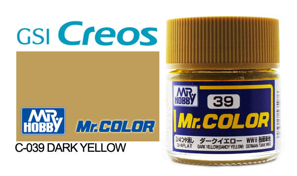 Mr Color Flat Dark Yellow (Sandy Yellow)