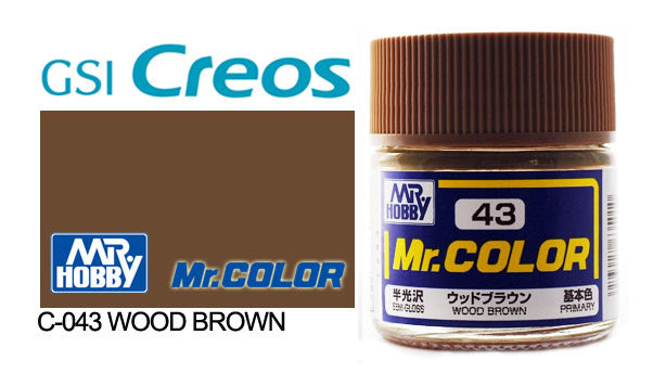 Mr Color Semi Gloss Wood Brown