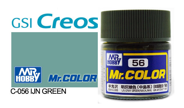 Mr Color Semi Gloss IJN Grey Green (Nakajima)