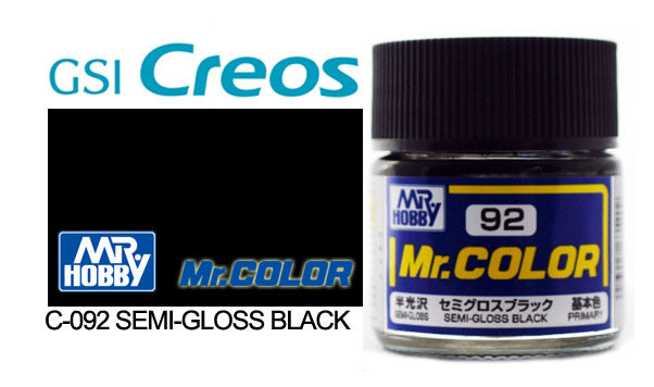 Mr Color Semi Gloss Black