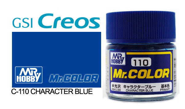 Mr Color Semi Gloss Character Blue