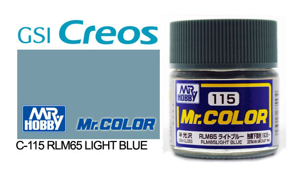 Mr Color Semi Gloss RLM65 Light Blue