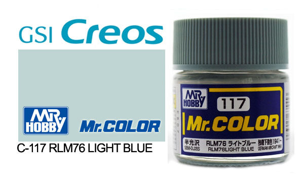 Mr Color Semi Gloss RLM76 Light Blue